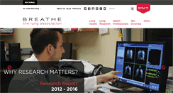 Desktop Screenshot of lung.ca