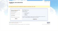 Desktop Screenshot of community.lung.org